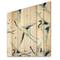 Designart - Asian Crane Bird - Traditional Print on Natural Pine Wood